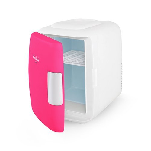 Cooluli - Classic 0.1 Cu. Ft. Mini Fridge - Fuchsia