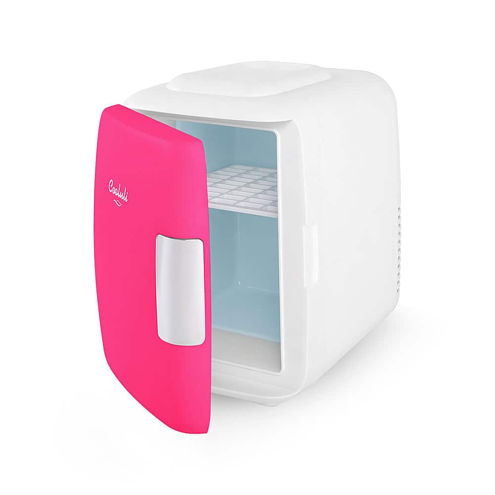 Cooluli - Classic 0.1 Cu. Ft. Mini Fridge - Fuchsia