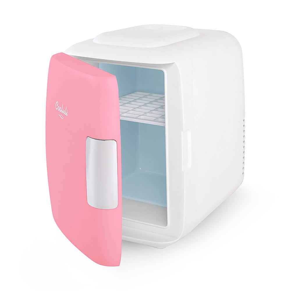 Cooluli - Classic 0.1 Cu. Ft. Mini Fridge - Pink