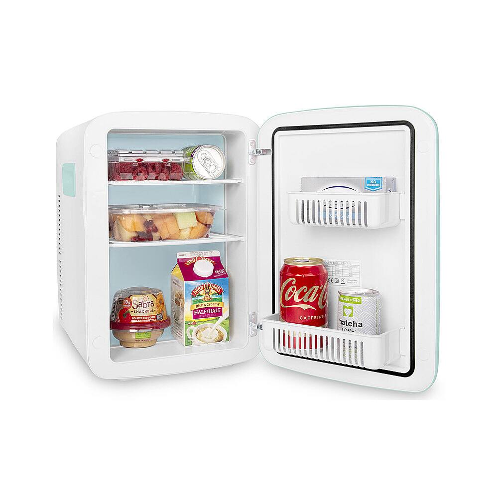 Cooluli - Classic 0.5 Cu. Ft. Mini Fridge - Teal