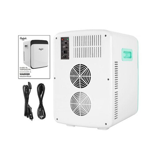 Cooluli - Classic 0.5 Cu. Ft. Mini Fridge - Teal