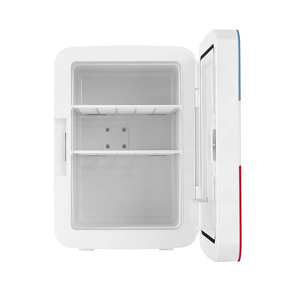 Cooluli - Coca-Cola Americana 0.4 Cu. Ft. Mini Fridge - Red