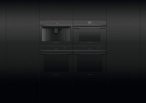 Fisher & Paykel - Single Serve Coffee Maker with Cappuccinatore - Black