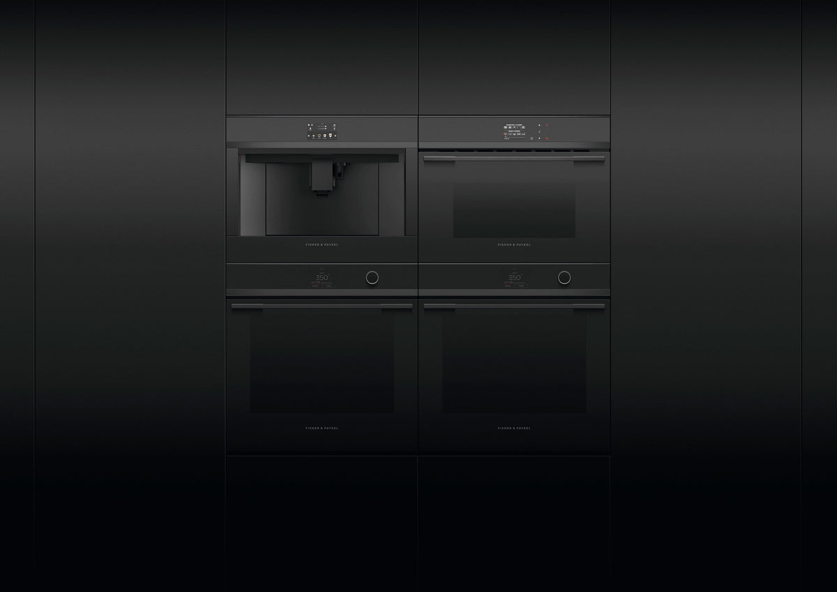 Fisher & Paykel - Single Serve Coffee Maker with Cappuccinatore - Black