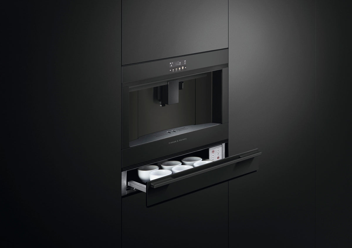 Fisher & Paykel - Single Serve Coffee Maker with Cappuccinatore - Black