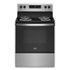 Whirlpool - 30 in. Wide 4 elements 4.8 cu. ft. Freestanding Electric Range with Keep Warm Setting - Stainless Steel