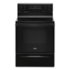Whirlpool - 30 in. Wide 4 element 5.3 cu. ft. Freestanding Electric Range with Keep Warm Setting - Black