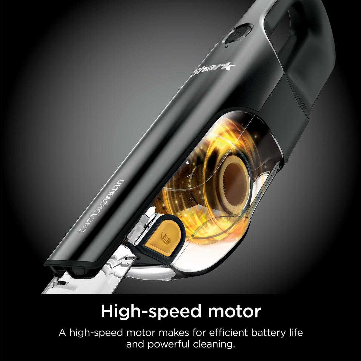 Shark - UltraCyclone Pet Pro+ CH951 Cordless Hand Vac with Self-Cleaning Pet Power Brush - Black