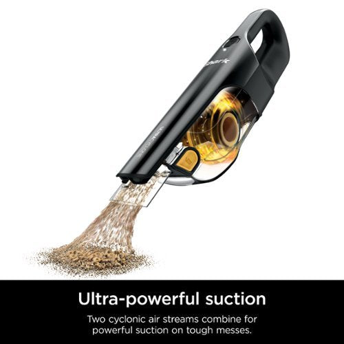 Shark - UltraCyclone Pet Pro+ CH951 Cordless Hand Vac with Self-Cleaning Pet Power Brush - Black