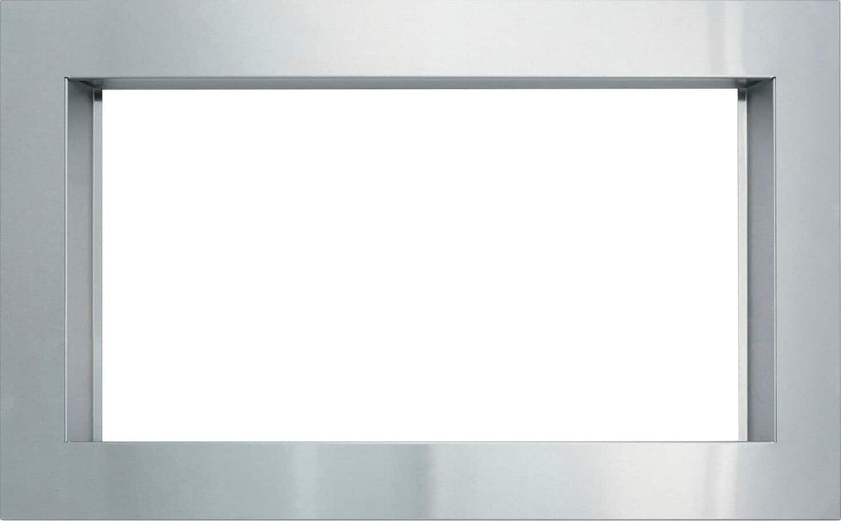 Sharp - 30-In. Flush Mount Built-In Trim Kit for Microwave Oven - Silver