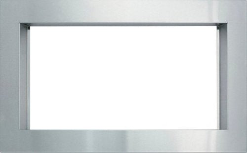 Sharp - 30-In. Flush Mount Built-In Trim Kit for Microwave Oven - Silver
