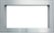 Sharp - 30-In. Flush Mount Built-In Trim Kit for Microwave Oven - Silver