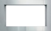 Sharp - 30-In. Flush Mount Built-In Trim Kit for Microwave Oven - Silver
