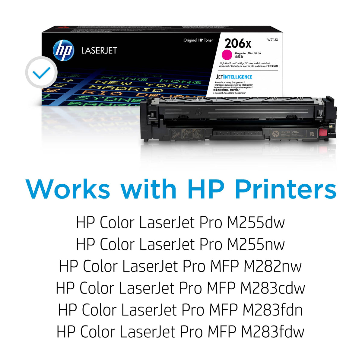 HP - 206X High-Yield Toner Cartridge - Magenta