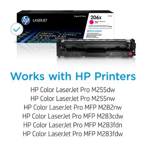 HP - 206X High-Yield Toner Cartridge - Magenta