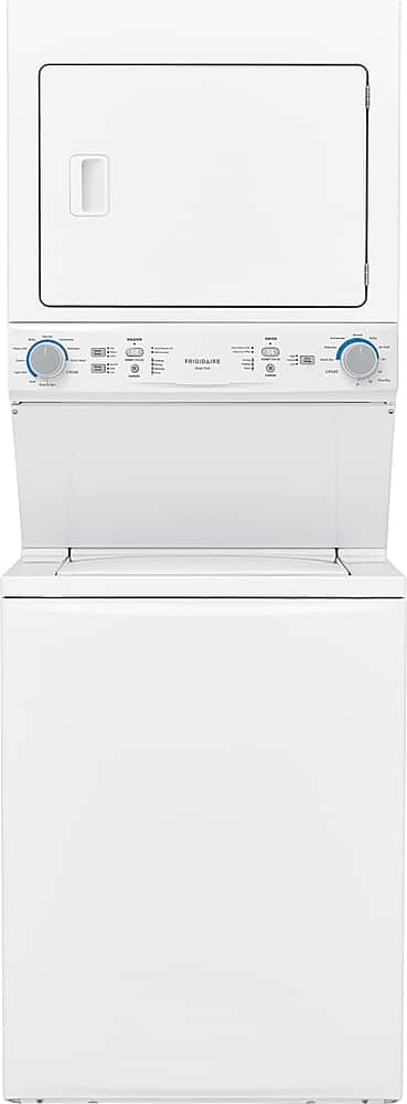 Frigidaire - 3.9 Cu. Ft. Top Load Washer and 5.5 Cu. Ft. Electric Dryer Laundry Center with MaxFill - White