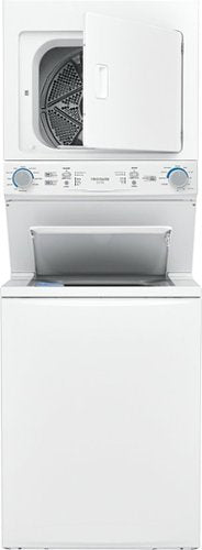 Frigidaire - 3.9 Cu. Ft. Top Load Washer and 5.5 Cu. Ft. Electric Dryer Laundry Center with MaxFill - White