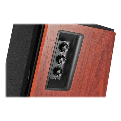 Edifier - R1700BT 4" 66-Watt Powered Bookshelf Speaker (Pair) - Brown