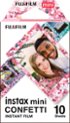Fujifilm - instax mini Confetti Instant Film - Multi