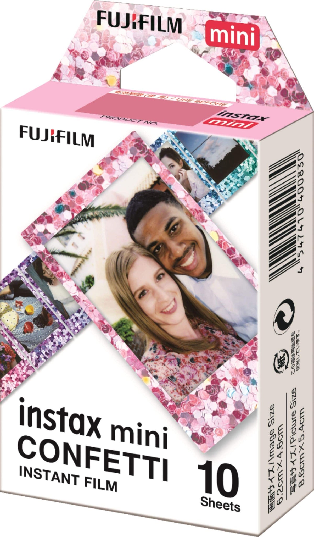 Fujifilm - instax mini Confetti Instant Film - Multi