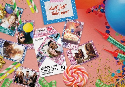 Fujifilm - instax mini Confetti Instant Film - Multi