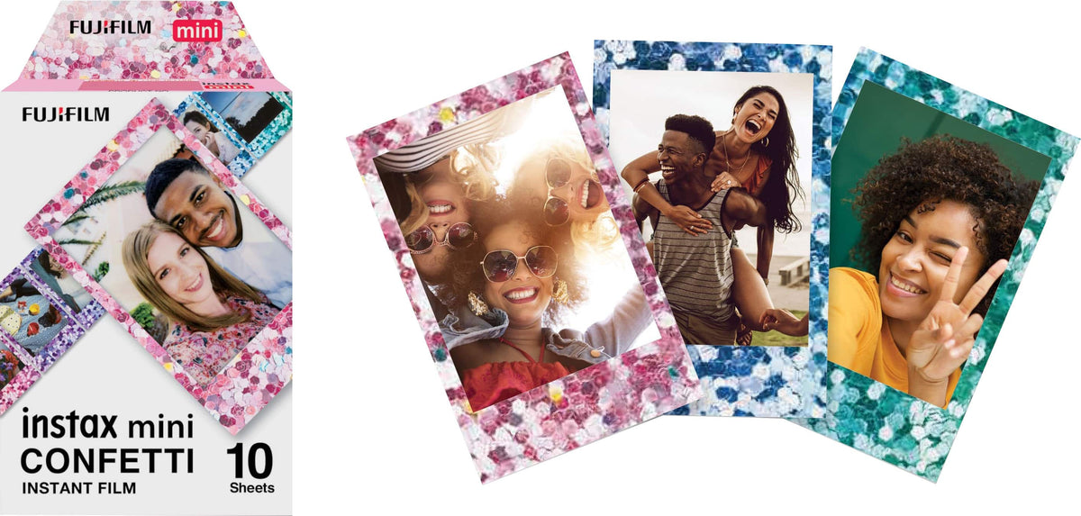 Fujifilm - instax mini Confetti Instant Film - Multi