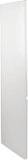 GE - Left Side Panel for Full Depth Café Refrigerator CFE28TP4MW2 - Matte White