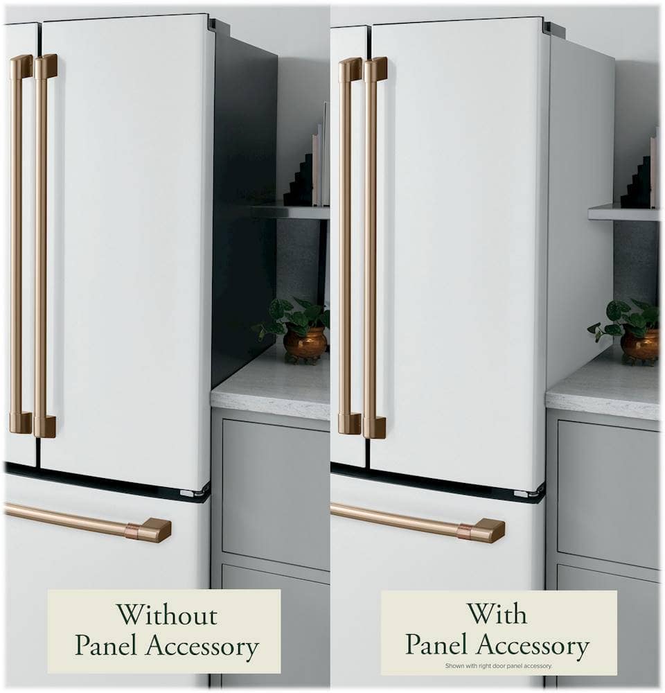 GE - Right Side Panel for Counter Depth Café Refrigerators CWE23SP4MW2 & CYE22TP4MW2 - Matte White