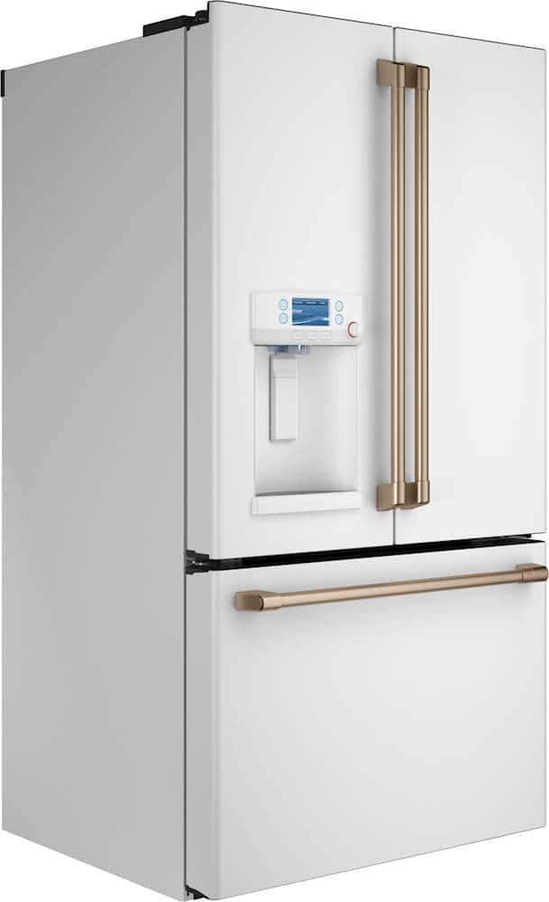 GE - Right Side Panel for Full Depth Café Refrigerator CFE28TP4MW2 - Matte White