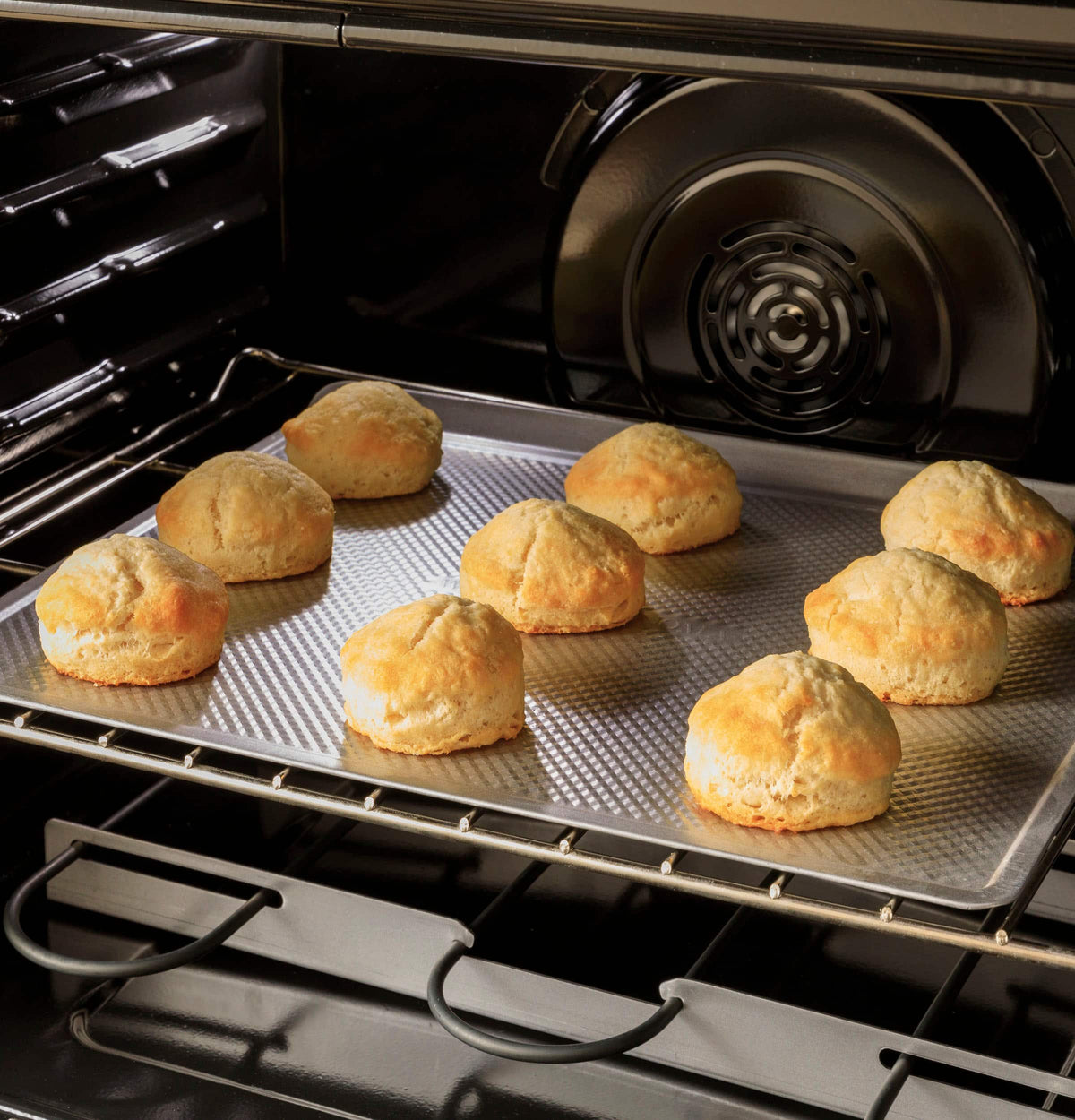GE - 30 in. Wide 5 Elements 6.6 Cu. Ft. Freestanding Double Oven Electric Convection Range with Steam Cleaning and Air Fry - Stainless Steel