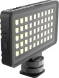 Digipower - Insta-Fame Dimmable 50 LED Super Bright Video Light with 3X Light Diffusers and Smartphone Mount - Black