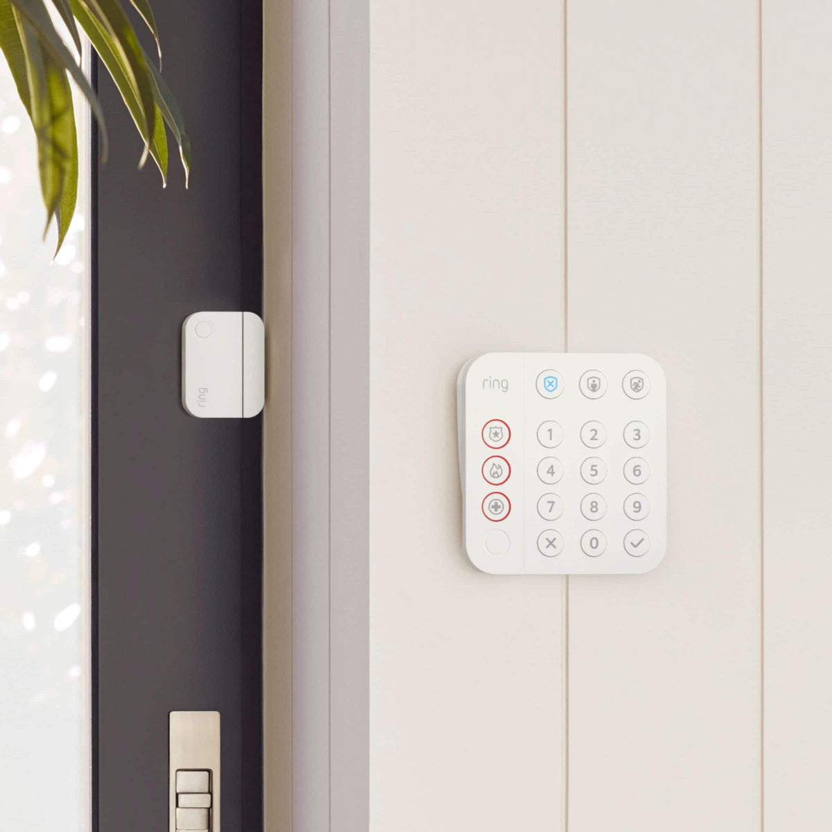 Ring - Alarm Security Kit 5-Piece (2nd Gen) - White
