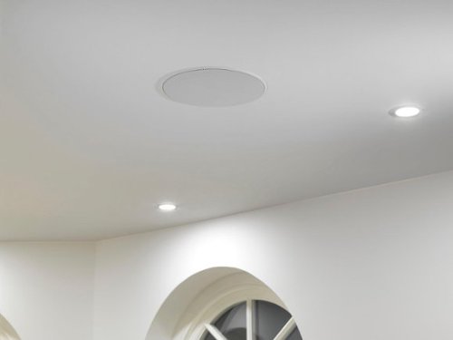 Bowers & Wilkins - CI600 Series 663 Reduced Depth 6" In-Ceiling Speakers (Pair) - Paintable White