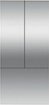 Fisher & Paykel - 36 x 80 in Integrated French Door Stainless Panel For RS36A80U1 (Handles not Included) - Stainless Steel