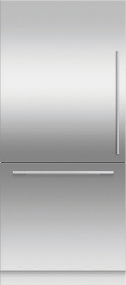Fisher & Paykel - 36 x 80 in Integrated Single Door Bottom Mount Door Panel L Hinge (Handles not Included) - Stainless Steel