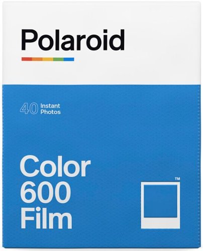 Polaroid - Color Film 600 40x Pack - White