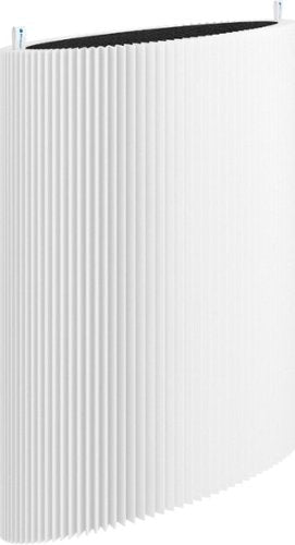 Blueair - Blue Pure 411 Replacement Filter for 411 Auto, 411 & 411+ Purifiers, HEPASilent Filtration, Carbon Odor Control - Black/White