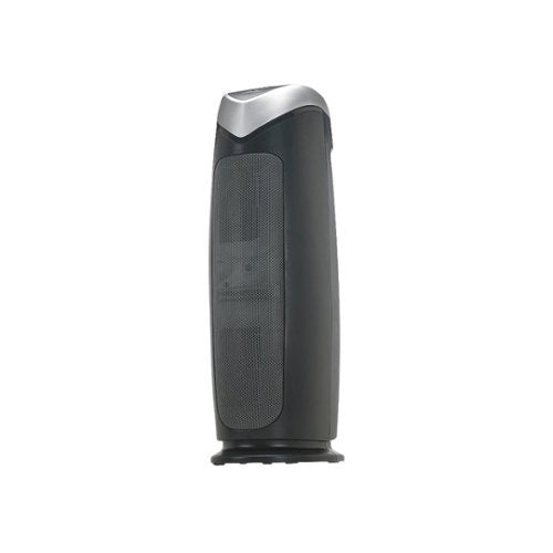 GermGuardian - 22" Air Purifier Tower with True HEPA Pure Filter for 743 Sq. Ft Rooms - Gray