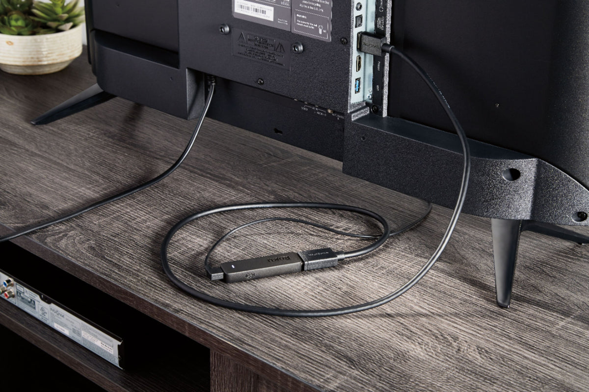 Insignia™ - 3' HDMI Cable Extender - Black
