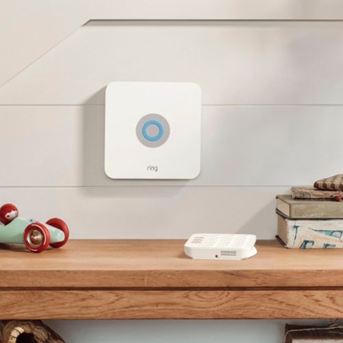 Ring - Alarm 8-Piece Security Kit - White