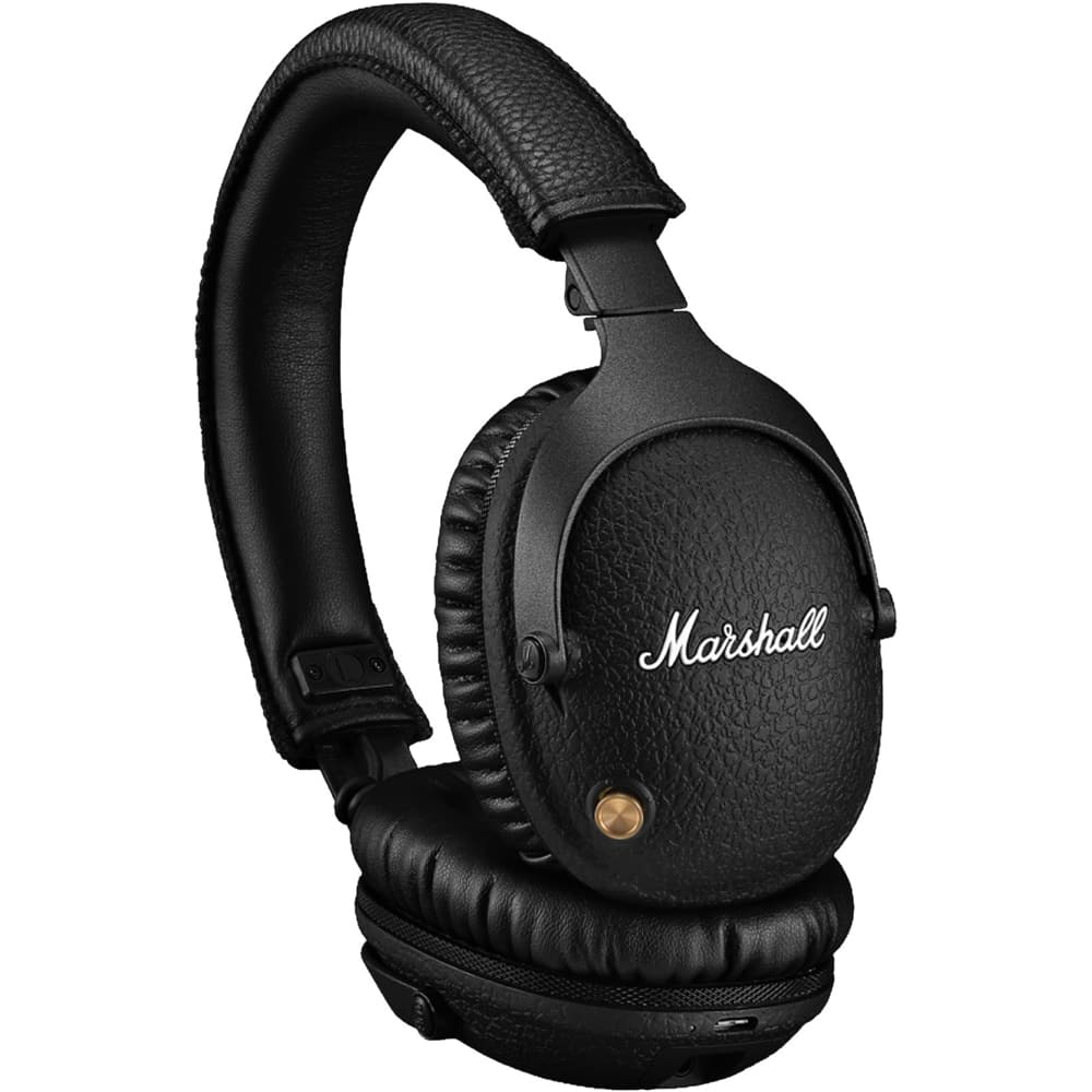 Marshall - Monitor II A.N.C. Wireless Noise Cancelling Over-the-Ear Headphones - Black