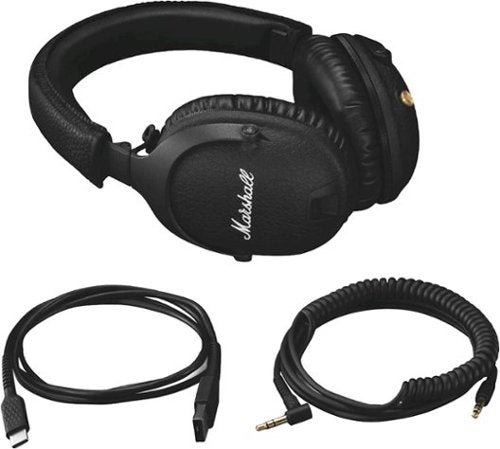 Marshall - Monitor II A.N.C. Wireless Noise Cancelling Over-the-Ear Headphones - Black
