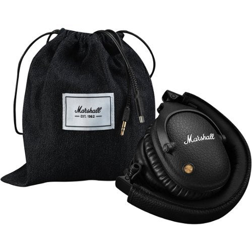 Marshall - Monitor II A.N.C. Wireless Noise Cancelling Over-the-Ear Headphones - Black