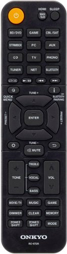 Onkyo - TX-NR6100 7.2 Channel THX Certified Network A/V Receiver - Black