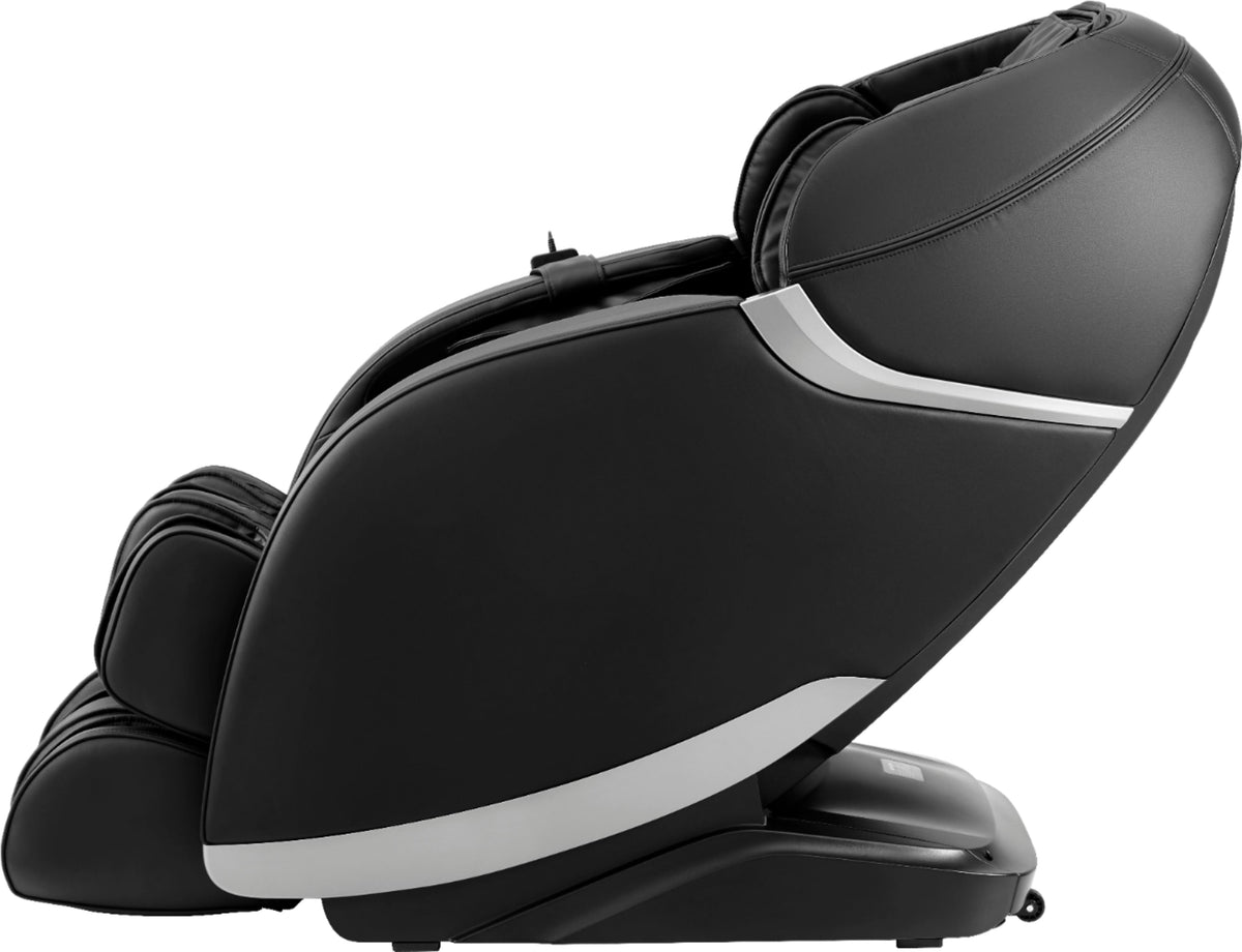 Insignia™ - 2D Zero Gravity Full Body Massage Chair - Black with silver trim