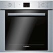 Bosch - 500 Series 24" 2.8 Cu. Ft. Built-In Single Electric Wall Oven with True Convection - Stainless Steel