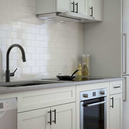 Bosch - 500 Series 24" 2.8 Cu. Ft. Built-In Single Electric Wall Oven with True Convection - Stainless Steel