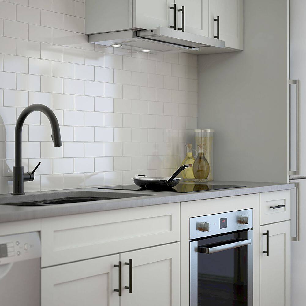 Bosch - 500 Series 24" 2.8 Cu. Ft. Built-In Single Electric Wall Oven with True Convection - Stainless Steel