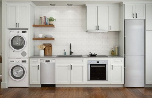Bosch - 500 Series 24" 2.8 Cu. Ft. Built-In Single Electric Wall Oven with True Convection - Stainless Steel