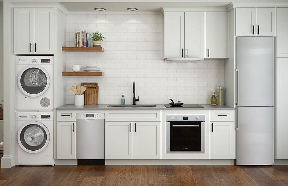 Bosch - 500 Series 24" 2.8 Cu. Ft. Built-In Single Electric Wall Oven with True Convection - Stainless Steel